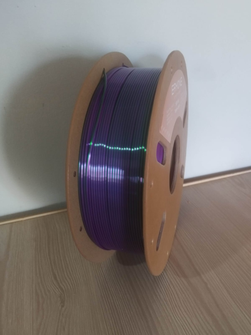 Філамент ERYONE Silk PLA Red & Purple & Green 1.75 мм (±0.03 мм), 1 кг | Для FDM/FFF 3D-друку 2