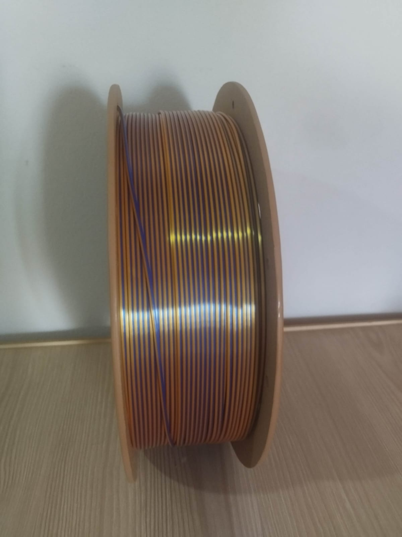 Філамент ERYONE Silk PLA Gold & Blue & Purple 1.75 мм (±0.03 мм), 1 кг | Для FDM/FFF 3D-друку 2