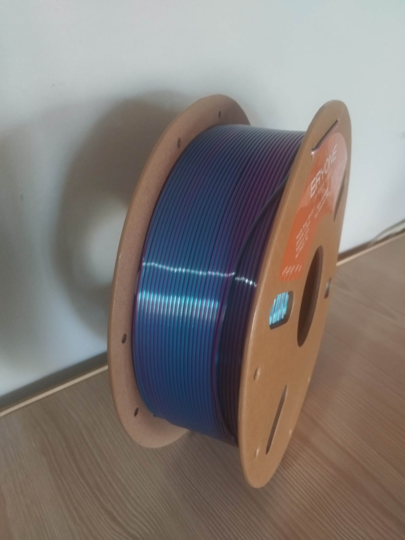 Філамент ERYONE Silk PLA Cold Fire Night 1.75 мм (±0.03 мм), 1 кг | Для FDM/FFF 3D-друку 2